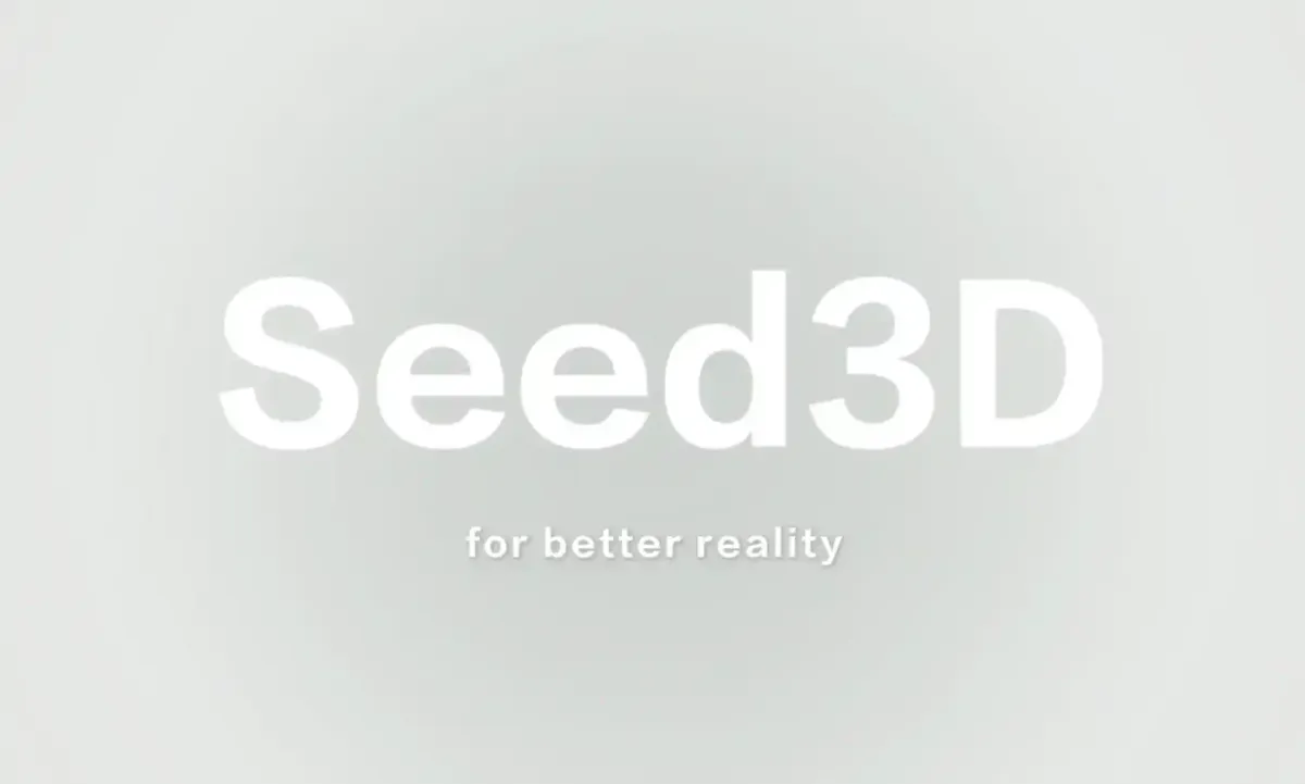 ByteDance Unveils Seed3D 1.0: Single Image to Simulation-Ready 3D Models with 1.5B Parameters